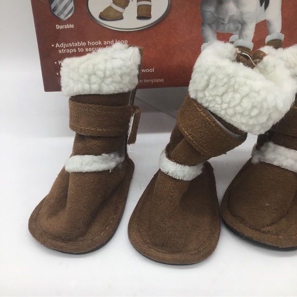 Pugz Shoes For Dogs By Hugs Pet Products Sz. 6 - Large Item 11003 NEW - Picture 2 of 10